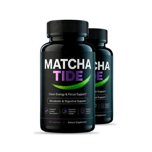 MatchaTide clean energy and gut support supplement